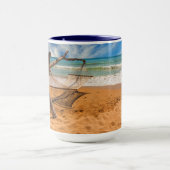 熱帯ビーチリゾート|タイのハンモック マグカップ (中央)