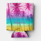 熱帯ビーチレインボーフィルター 缶クーラー (正面)