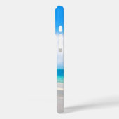 熱帯ビーチ名前をカスタムする Case-Mate iPhoneケース (裏面 / 左)