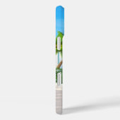 熱帯ビーチ名前をカスタムする Case-Mate iPhoneケース (裏面 / 右)