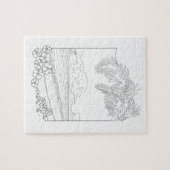 熱帯ビーチ成体着色パズル ジグソーパズル (横)