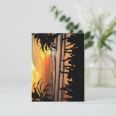 熱帯ビーチ招待状 招待状 (スタンド正面)