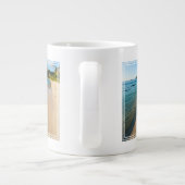 熱帯ビーチ景観、フィジー ジャンボコーヒーマグカップ (裏面)