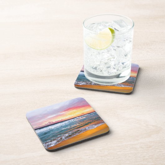 熱帯ビーチ沿岸の目的地サマー結婚ズ コースター (右側)