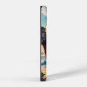 熱帯ビーチ海賊船 iPhoneケース (右側面)