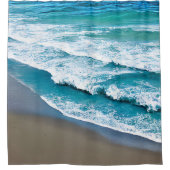 熱帯ビーチ海 シャワーカーテン (正面)