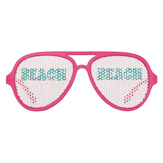 熱帯ビーチ生活 アビエーターサングラス (正面)