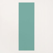 熱帯ビーチ砂海名前をカスタムする ヨガマット (裏面)