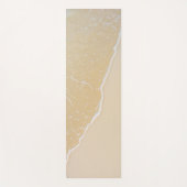 熱帯ビーチ砂。 ヨガマット (正面)