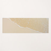 熱帯ビーチ砂。 ヨガマット (正面(横))