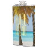 熱帯ビーチ結合 フラスク (左)