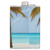 熱帯ビーチ結合 フラスク (裏面)