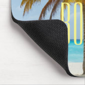 熱帯ビーチ結合 マウスパッド (コーナー)