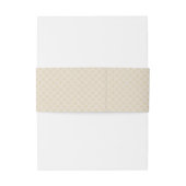 熱帯ビーチ結婚ピンク 招待状ベリーバンド (裏面例)