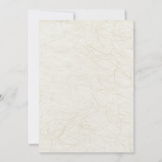 熱帯ビーチ結婚式写真 セーブザデート (裏面)