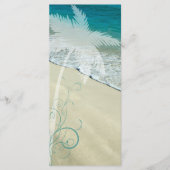 熱帯ビーチ結婚式計画 プログラム (正面)