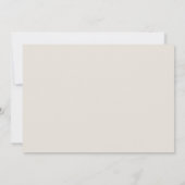 熱帯ビーチ結婚式 セーブザデート (裏面)