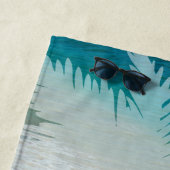 熱帯ビーチ結婚式 ビーチタオル (インサイチュ)