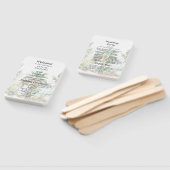 熱帯ビーチ行先結婚式 ハンドファン (組立なし)