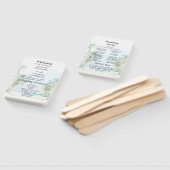 熱帯ビーチ行先結婚式 ハンドファン (組立なし)