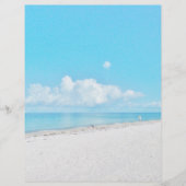 熱帯ビーチ静止 (正面)