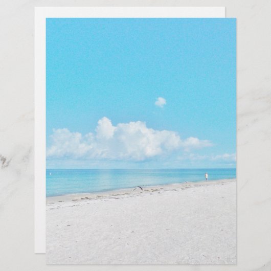 熱帯ビーチ静止 (正面/裏面)