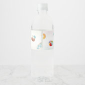 熱帯ビーチ1日パーティー ペットボトルラベル (裏面)