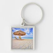 熱帯ビーチ |アルバサンディビーチ キーホルダー (正面)
