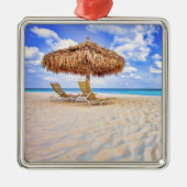 熱帯ビーチ |アルバサンディビーチ メタルオーナメント (正面)