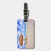 熱帯ビーチ |アルバサンディビーチ ラゲッジタグ (正面縦)