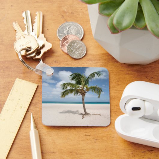 熱帯ビーチ |アルバ,イーグルビーチ キーホルダー (デスク)