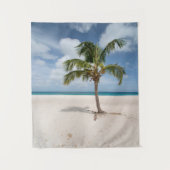 熱帯ビーチ |アルバ，イーグルビーチ タペストリー (正面)