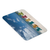 熱帯ビーチ |アルバ,パームビーチ マグネット (右側)