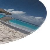 熱帯ビーチ |アンギラ，サンディビーチ カッティングボード (角)