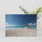 熱帯ビーチ |アンギラ,サンディビーチ サンキューカード (スタンド正面)