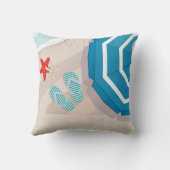 熱帯ビーチ クッション (裏面)