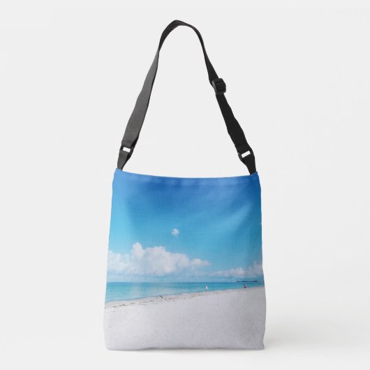 熱帯ビーチ クロスボディバッグ (裏面)