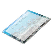 熱帯ビーチ |サンゴの中のチョウザメ ノートパッド (アングル)