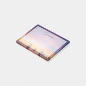 熱帯ビーチ |サンセットセーリングボート、フィリピン ポストイット (アングル)