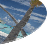 熱帯ビーチ |サンディビーチ、モルディブ カッティングボード (角)