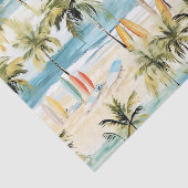 熱帯ビーチ（サーフボード付き） 薄葉紙 (詳細)
