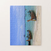 熱帯ビーチ ジグソーパズル (縦)