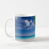 熱帯ビーチ|セイシェル コーヒーマグカップ (左)