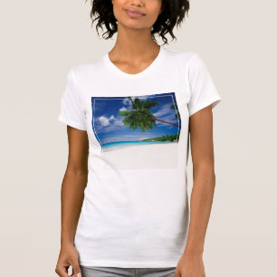 熱帯ビーチ セイシェル Tシャツ