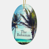 熱帯ビーチ セラミックオーナメント (左)
