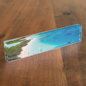 熱帯ビーチ デスクネームプレート (側面)