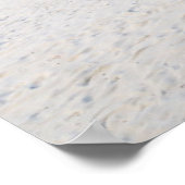 熱帯ビーチ |トロピカルランドスケープビーチスイング ポスター (角)