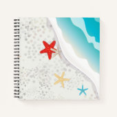 熱帯ビーチ ノートブック (正面)