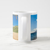 熱帯ビーチ |ハワイ州，マウイ，ワイレア ジャンボコーヒーマグカップ (裏面)