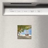 熱帯ビーチ |ビーチドミニカ共和国 マグネット (インサイチュ (食洗機))